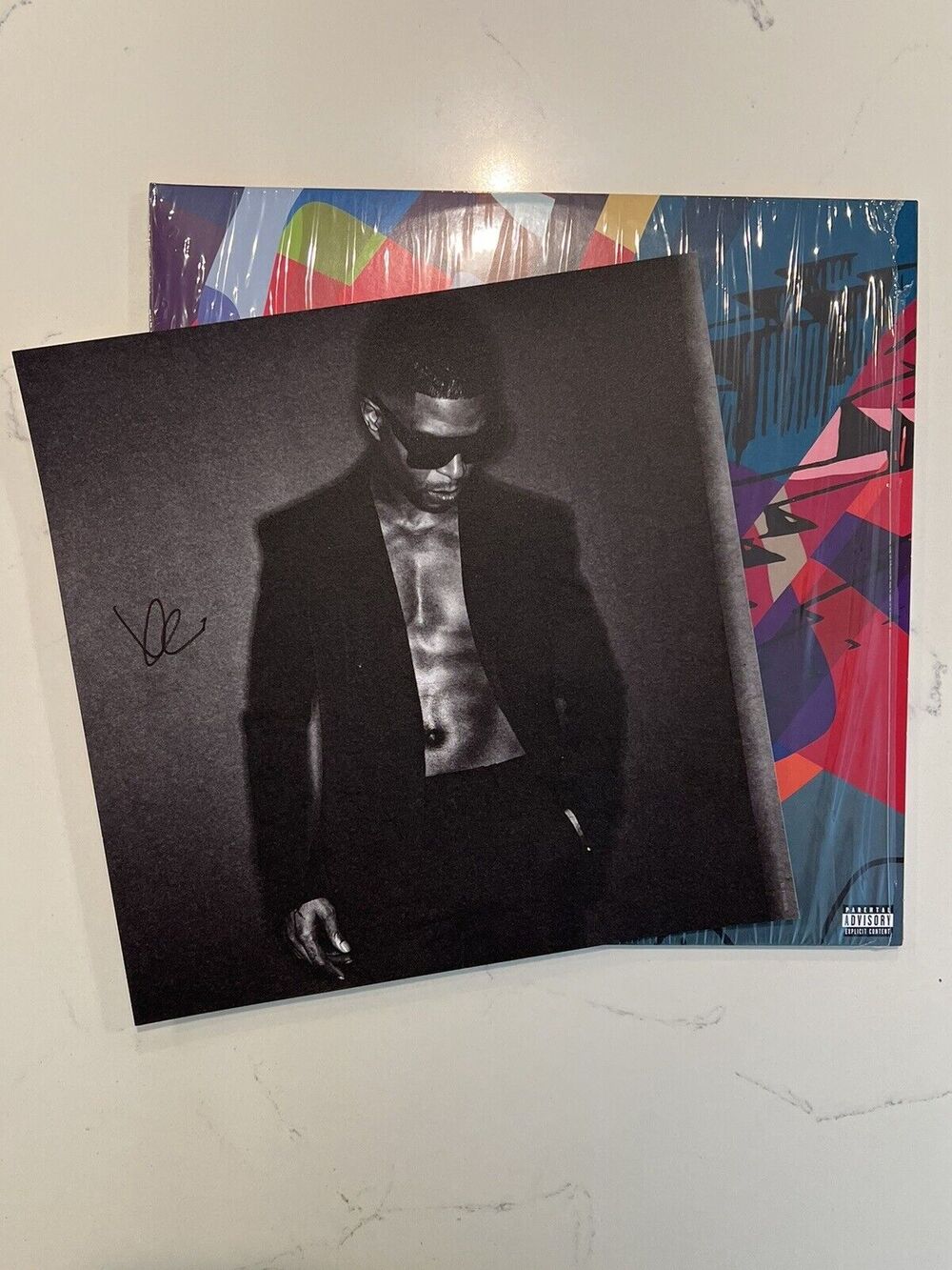 Kid Cudi - Signed Autographed INSANO 2LP Vinyl Album Art By KAWS